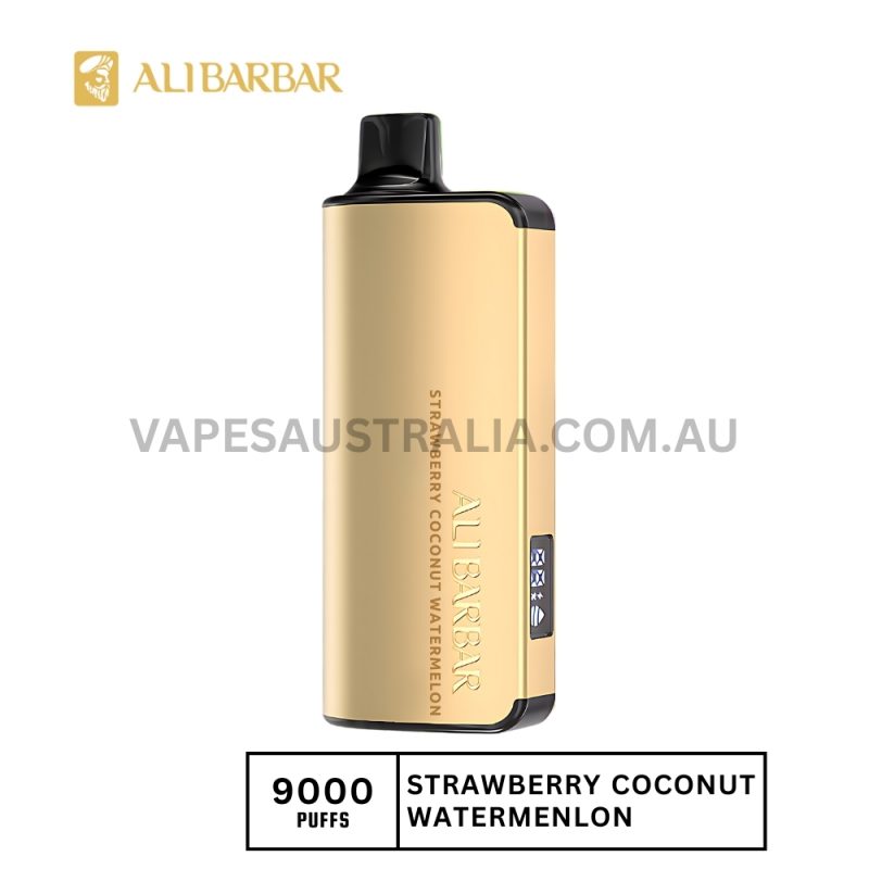 ALIBARBAR INGOT 9000 Puffs Strawberry Coconut Watermelon