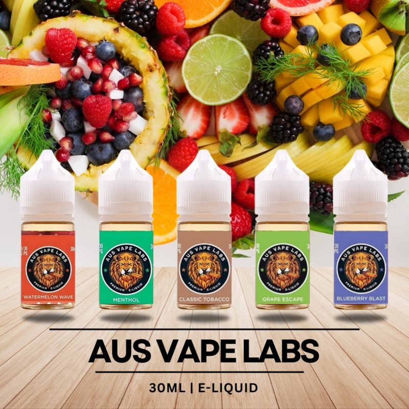 AUS VAPE LABS 30ml E-Liquid Bottle