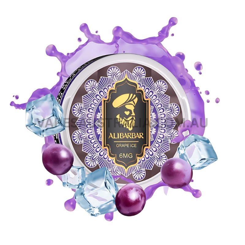 Alibarbar Nicotine Pouches Grape Ice