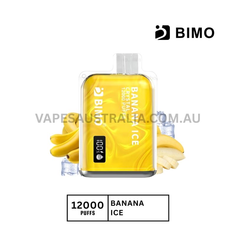 BIMO Crystal 12000 Puffs Banana Ice