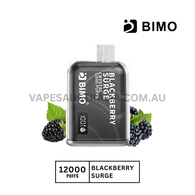 BIMO Crystal 12000 Puffs Blackberry Surge