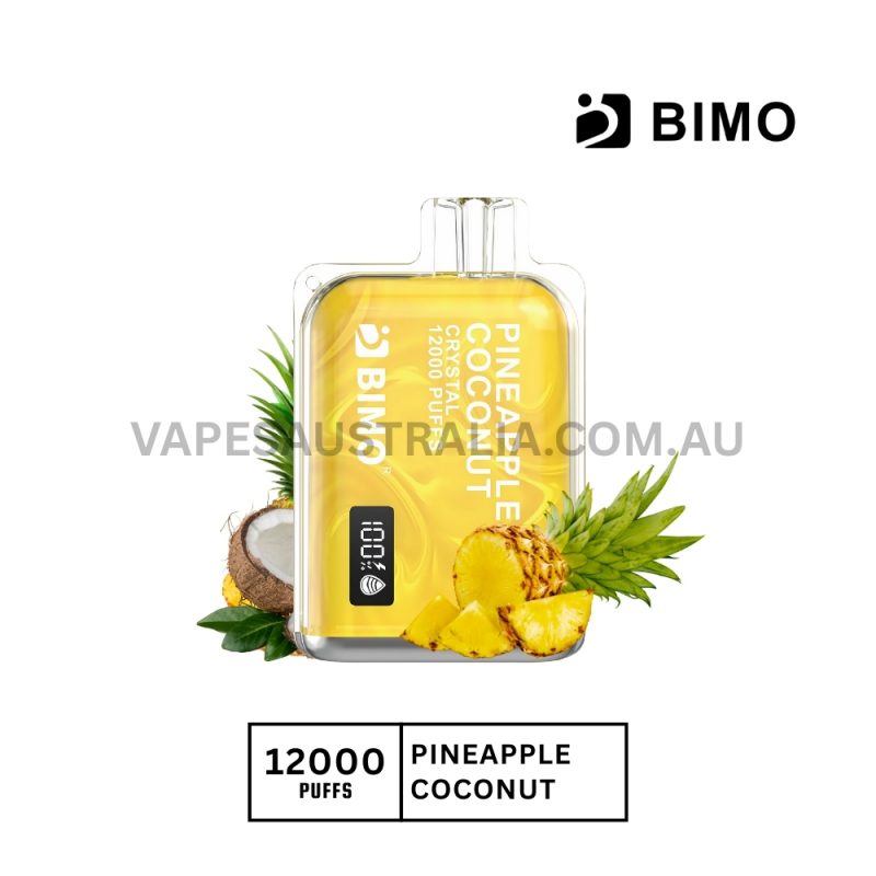 BIMO Crystal 12000 Puffs Pineapple Coconut