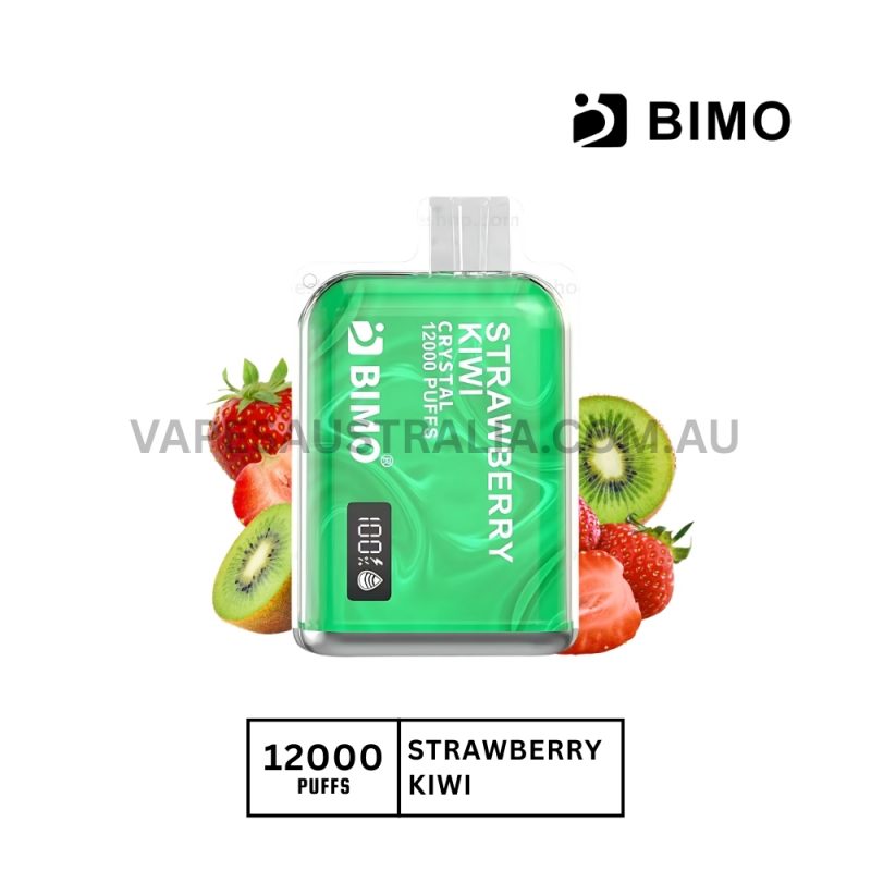 BIMO Crystal 12000 Puffs Strawberry Kiwi