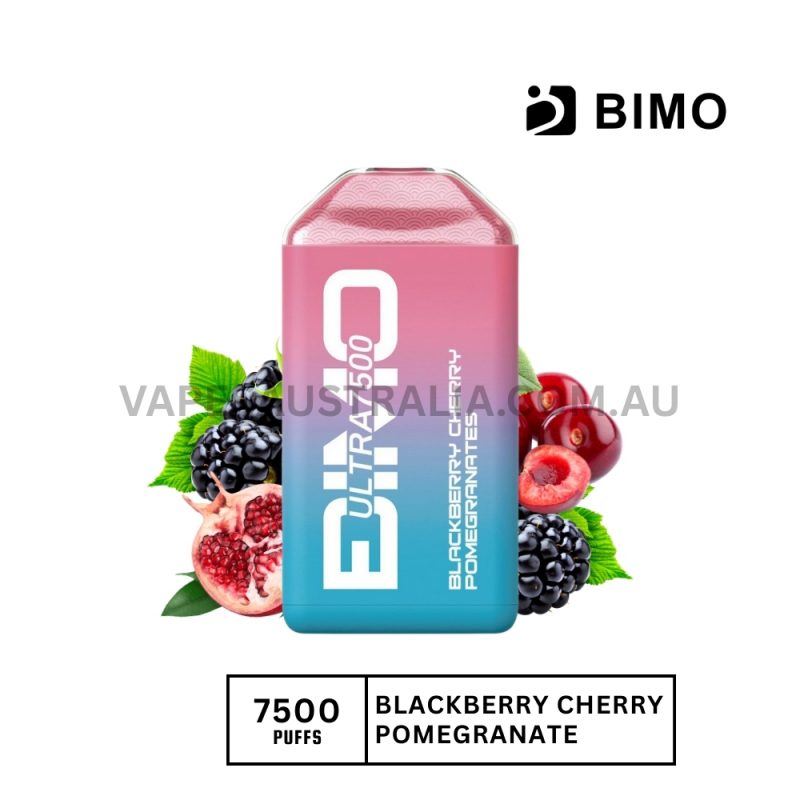 BIMO Ultra 7500 Puffs Blackberry Cherry Pomegranate