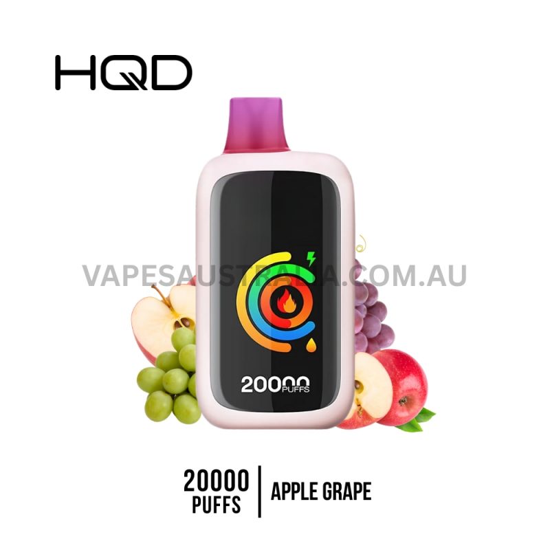 HQD Cuvie Slick 20000 Puffs Apple Grape