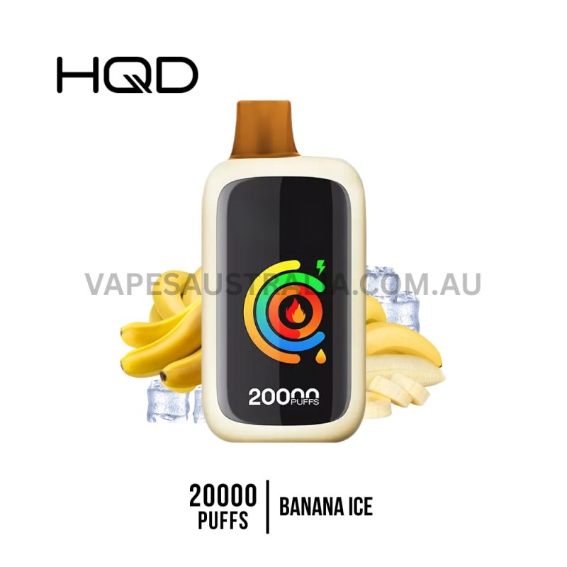 HQD Cuvie Slick 20000 Puffs Banana Ice