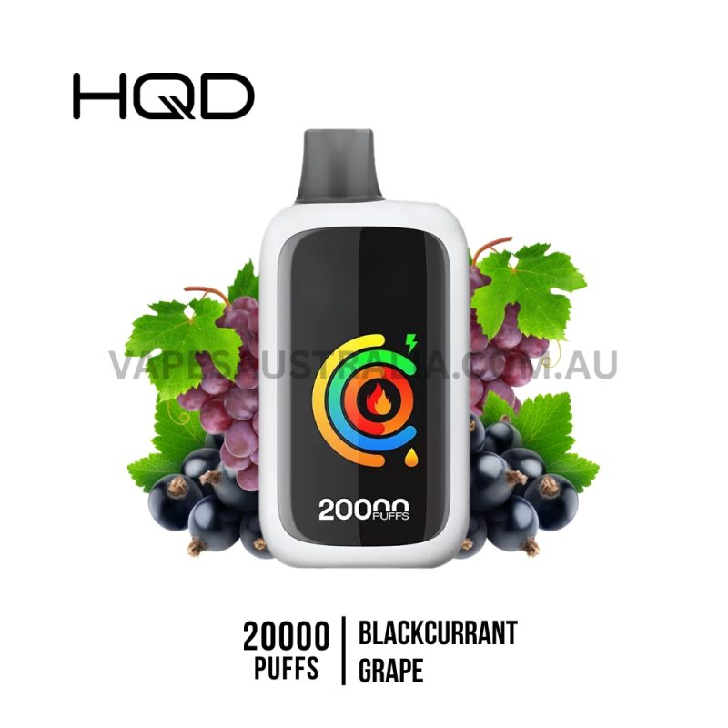 HQD Cuvie Slick 20000 Puffs Blackcurrant Grape