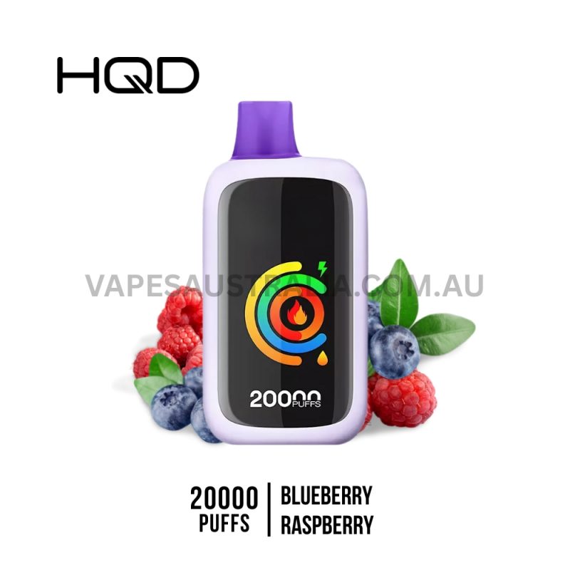 HQD Cuvie Slick 20000 Puffs Blueberry Raspberry