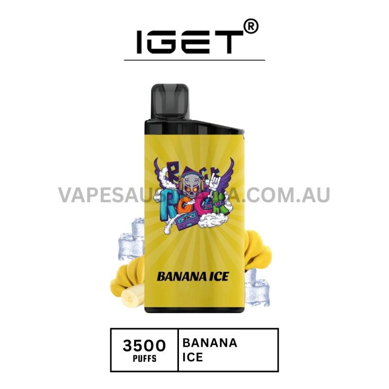 IGET Bar 3500 Puffs Banana Ice