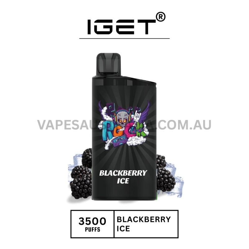 IGET Bar 3500 Puffs Blackberry Ice