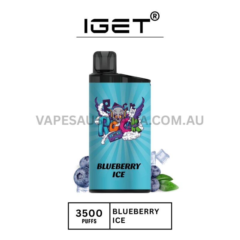 IGET Bar 3500 Puffs Blueberry Ice