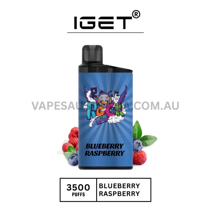 IGET Bar 3500 Puffs Blueberry Raspberry