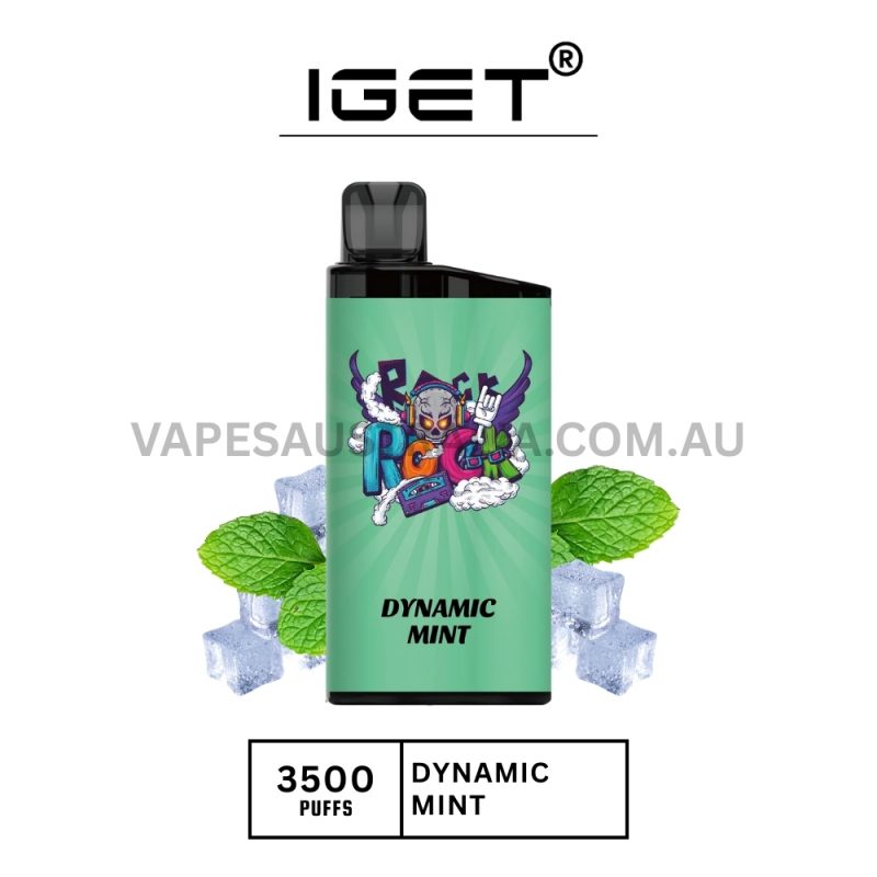 IGET Bar 3500 Puffs Dynamic Mint