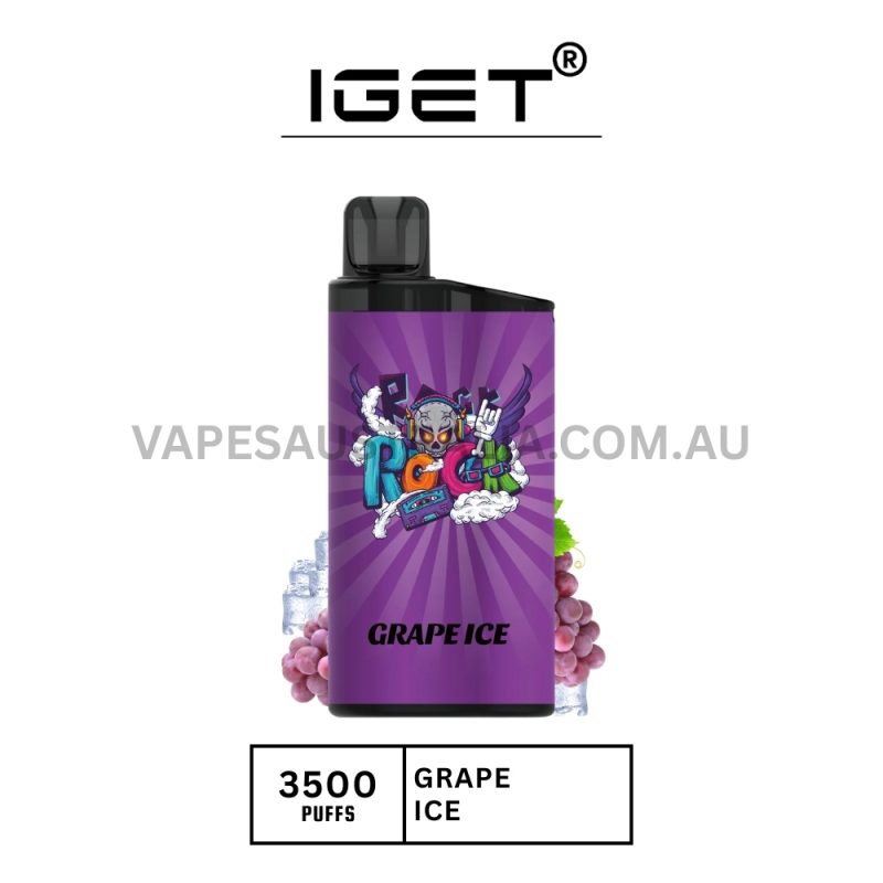 IGET Bar 3500 Puffs Grape Ice