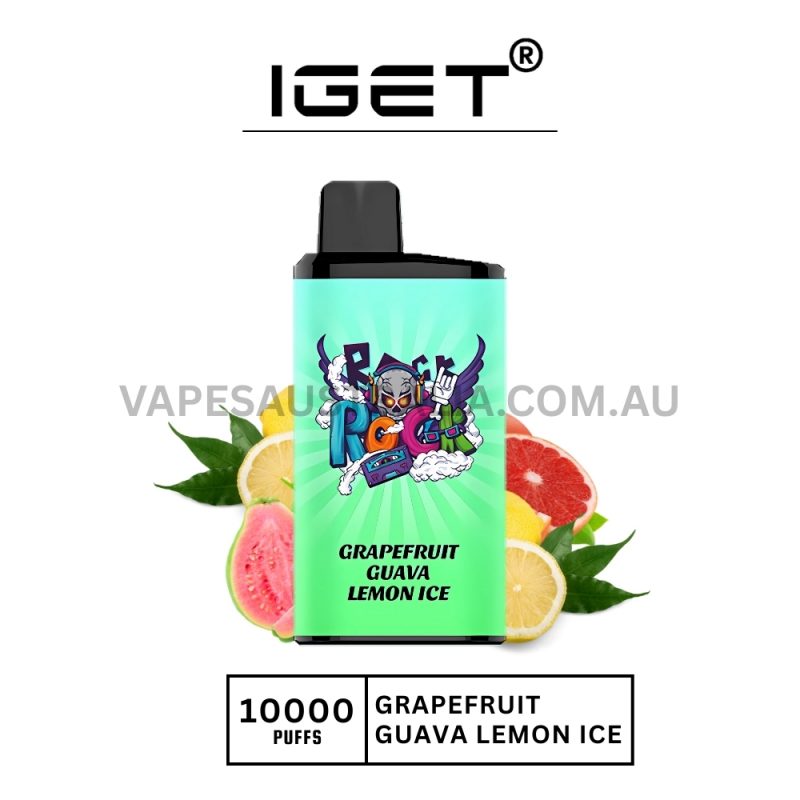 IGET Bar Pro 10000 Puffs Grapefruit Guava Lemon Ice