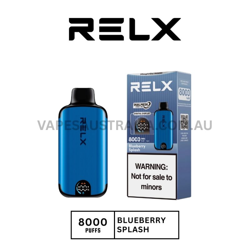 RELX MagicGo 8000i Blueberry Splash