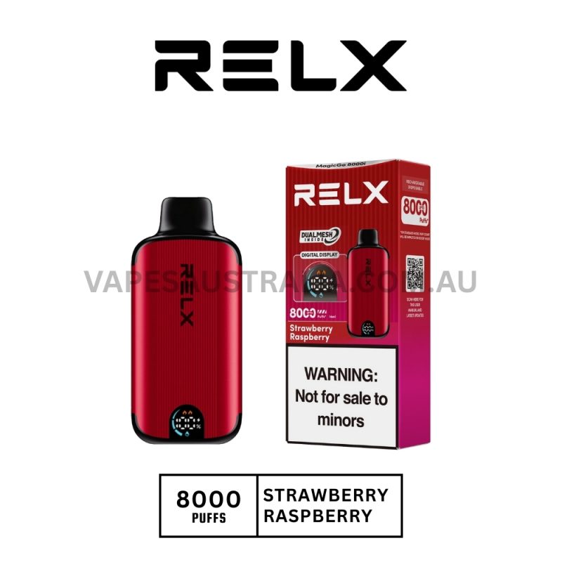 RELX MagicGo 8000i Strawberry Raspberry