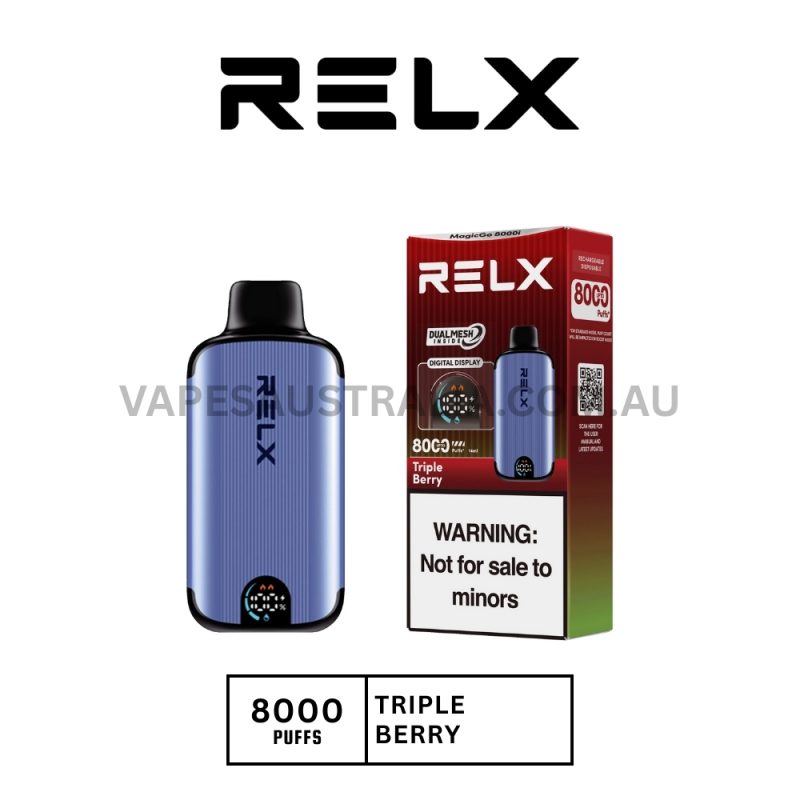 RELX MagicGo 8000i Triple Berry