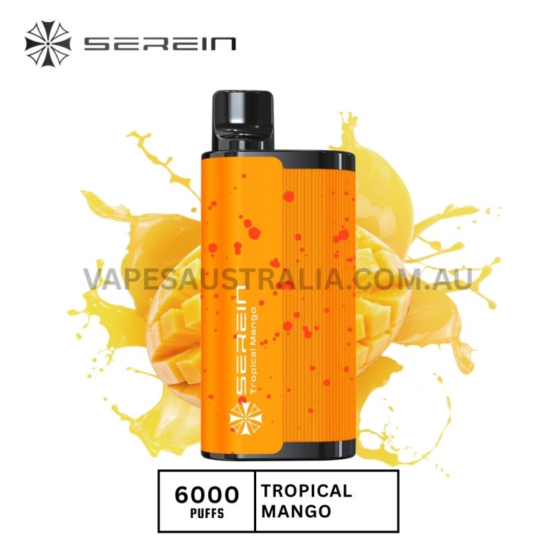 SEREIN Hunter 6000 Puffs Strawberry Kiwifruit