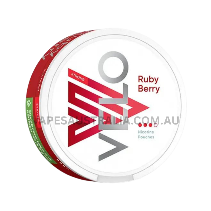 Velo Nicotine Pouches Ruby Berry Strong