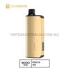 ALIBARBAR INGOT 9000 Puffs Peach Ice