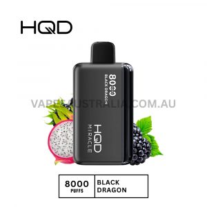 HQD Miracle 8000 Puffs Black Dragon