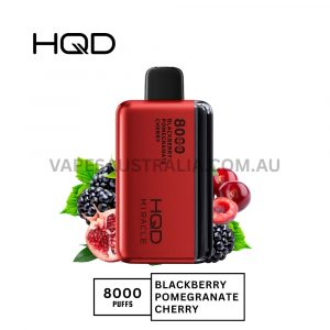 HQD Miracle 8000 Puffs Black Ice