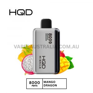 HQD Miracle 8000 Puffs Mango Dragon