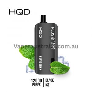 HQD Cuvie Slick Plus 12000 Puffs Black Ice