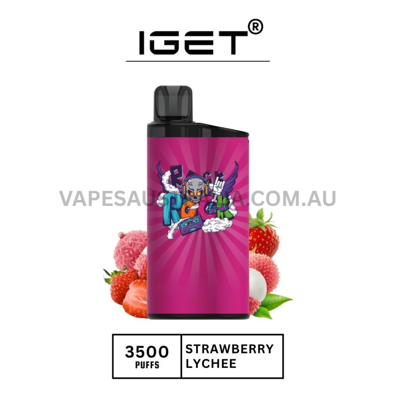 IGET Bar 3500 Puffs Strawberry Lychee