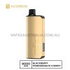 ALIBARBAR INGOT 9000 Puffs Blackberry Pomegranate Cherry