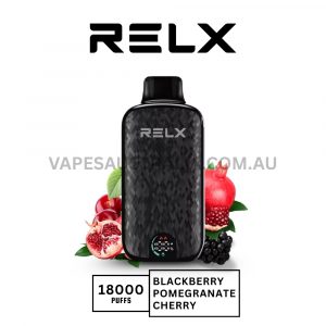 RELX Sparta 18000 Puffs Blackberry Pommegranate Cherry
