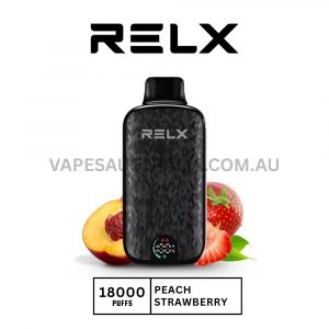 RELX Sparta 18000 Puffs Peach Strawberry