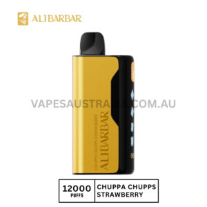 ALIBARBAR Ice Adjust 12000 Puffs Chuppa Chupps Strawberry