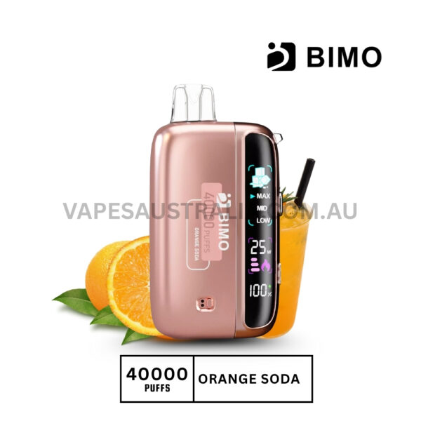 BIMO Felxy 40000 Puffs Orange Soda