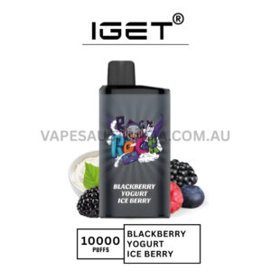 IGET Bar Pro 10000 Puffs Blackberry Yogurt Ice Berry