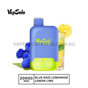 Vapsolo Twins 20000 Puffs Blue Razz Lemonade Lemon Lime