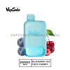 Vapsolo Twins 20000 Puffs Blueberry Ice Fizzy Cherry