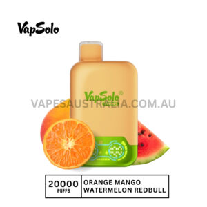 Vapsolo Twins 20000 Puffs Orange Mango Watermelon Redbull